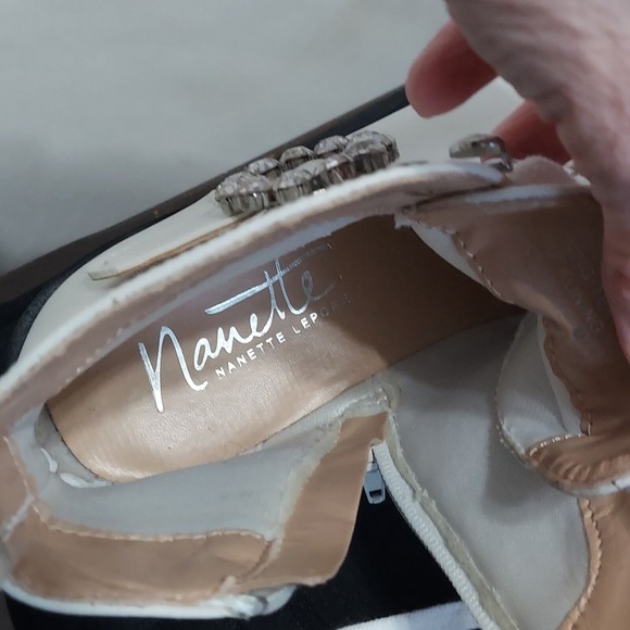 NANETTE LEPORE Irina Hiker Zipper Lace Up Combat Boots Size 7.5 - Picture 6 of 7